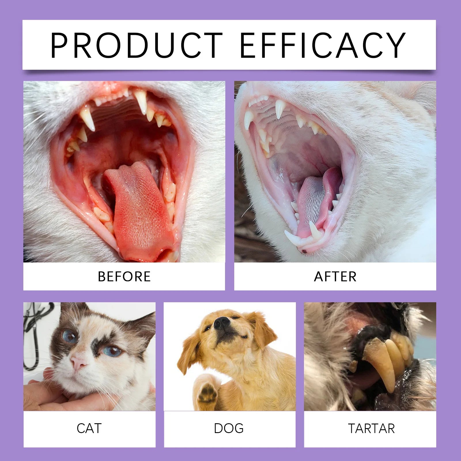 Pet Oral Cleaning Spray for Dogs and Cats