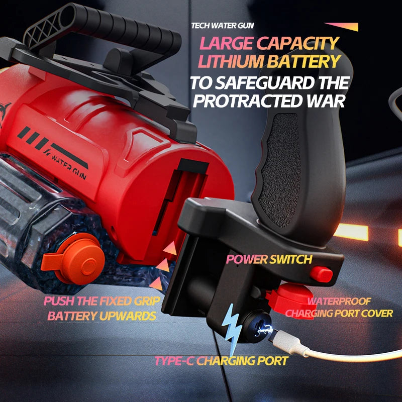 Electric LED Water Gun Blaster