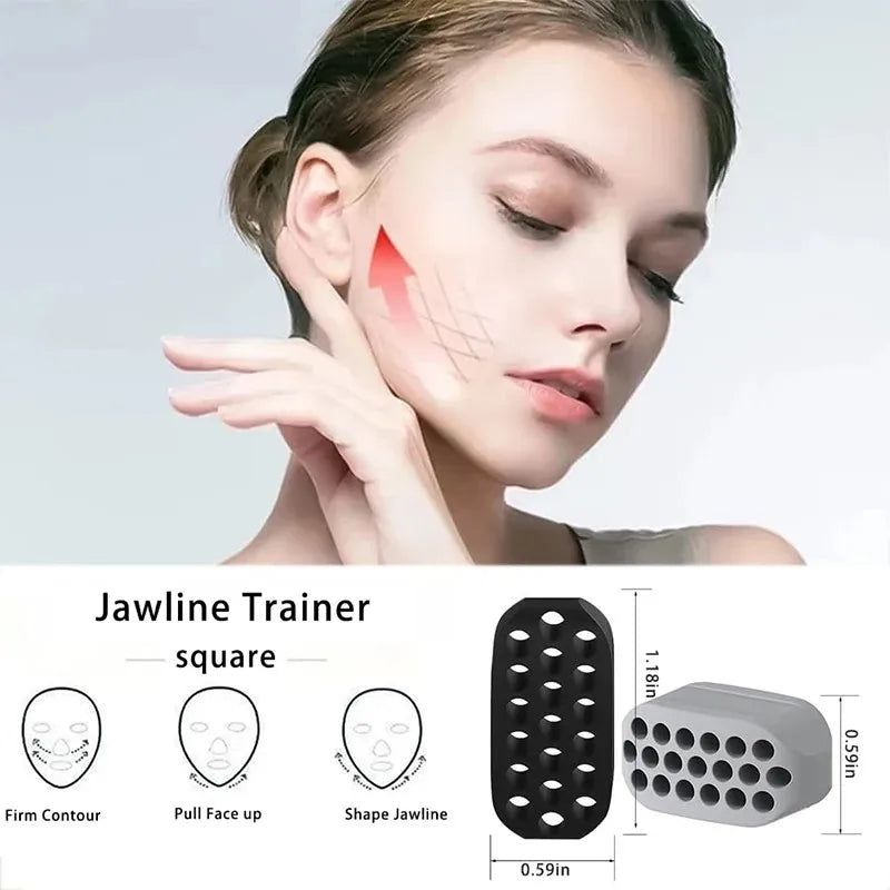 Silicone Jaw Exerciser & Neck Toning Ball