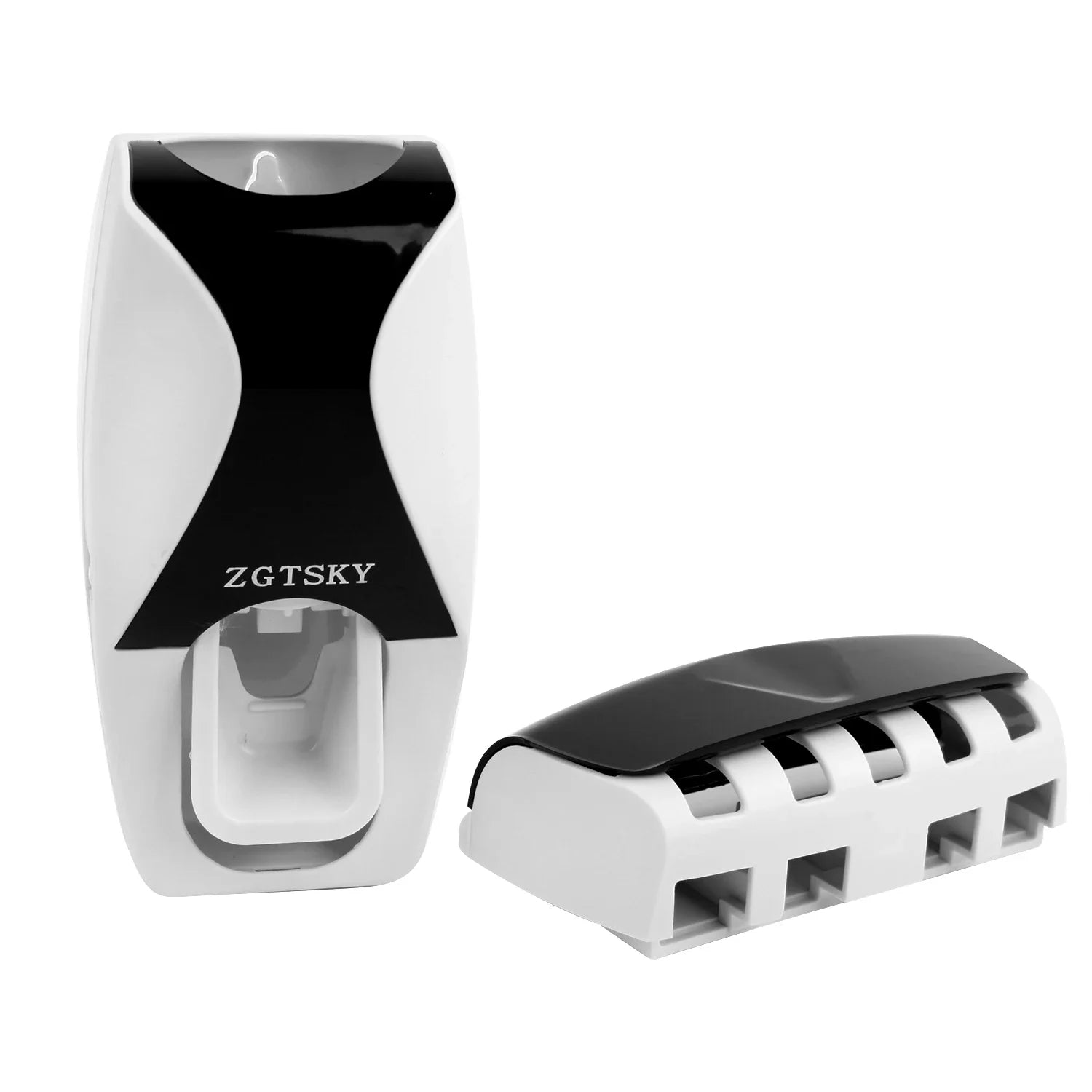 Automatic Toothpaste Dispenser & Toothbrush Holder