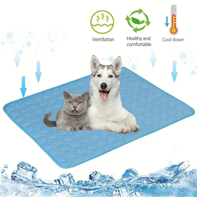 Pet Cooling Mat – Breathable Self-Cooling Pad