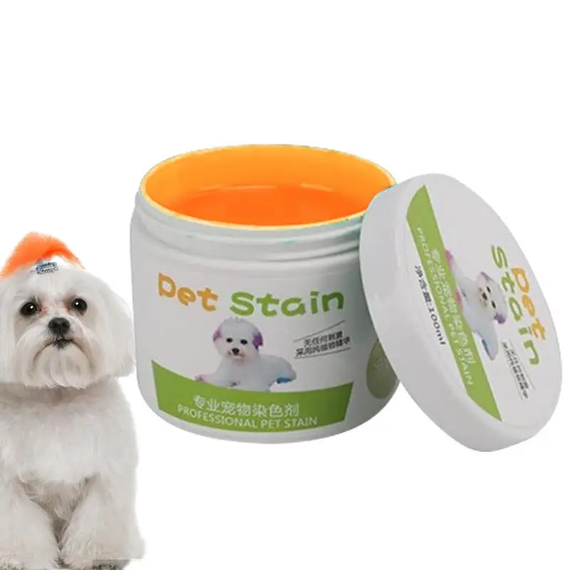Pet Hair Dye Cream 100ML | Plant-Based, Safe & Vibrant Colors for Cats & Dogs