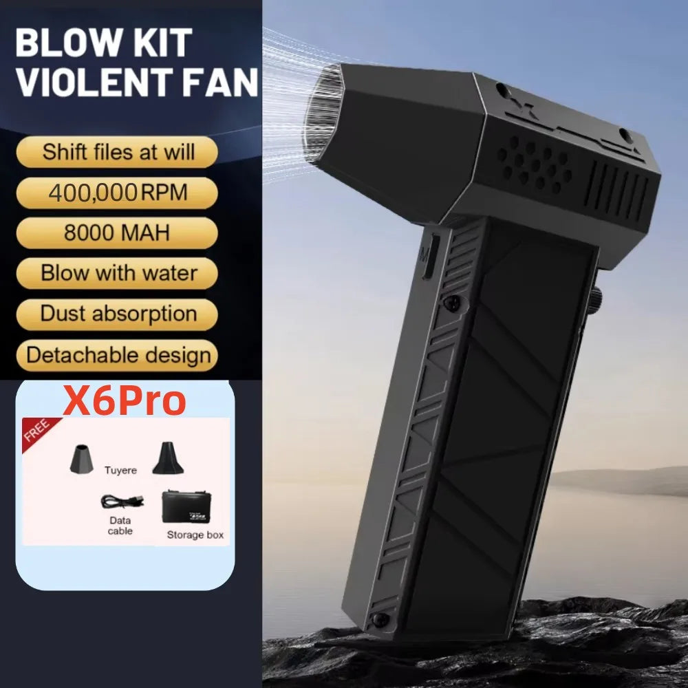 TurboJet 400K RPM Brushless Air Blower & Vacuum