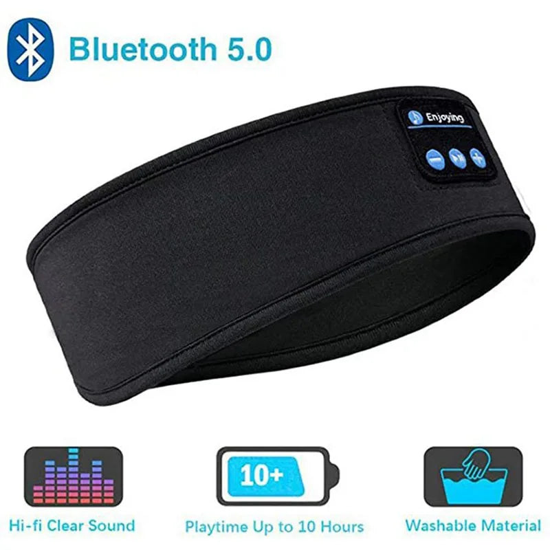 Wireless Bluetooth Sleep Headband with Music & Eye Mask