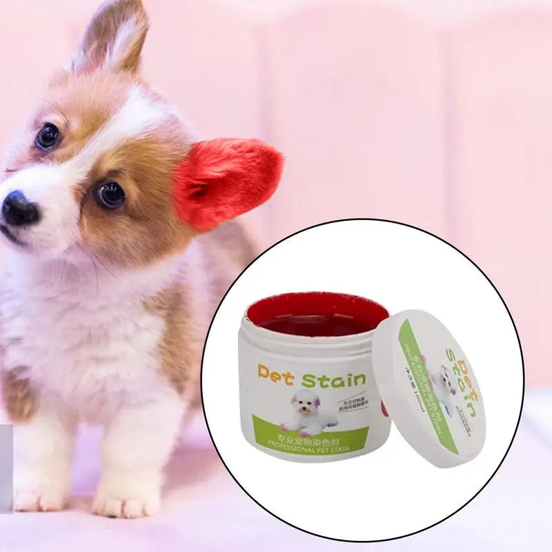 Pet Hair Dye Cream 100ML | Plant-Based, Safe & Vibrant Colors for Cats & Dogs
