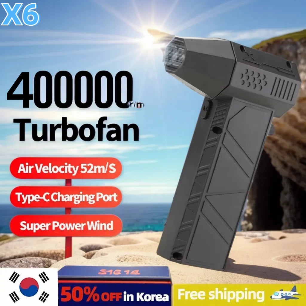 TurboJet 400K RPM Brushless Air Blower & Vacuum