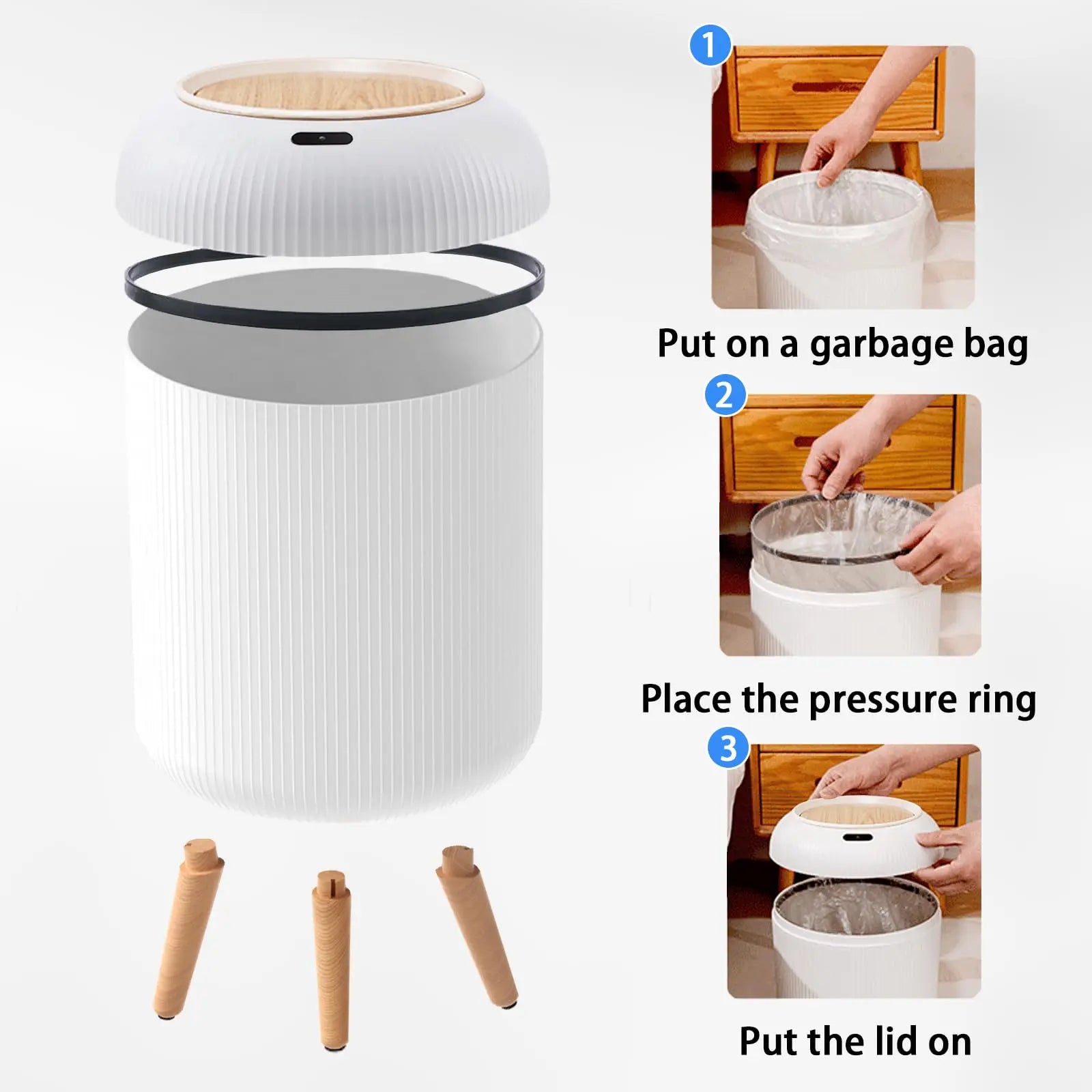 Automatic Motion Sensor Trash Can