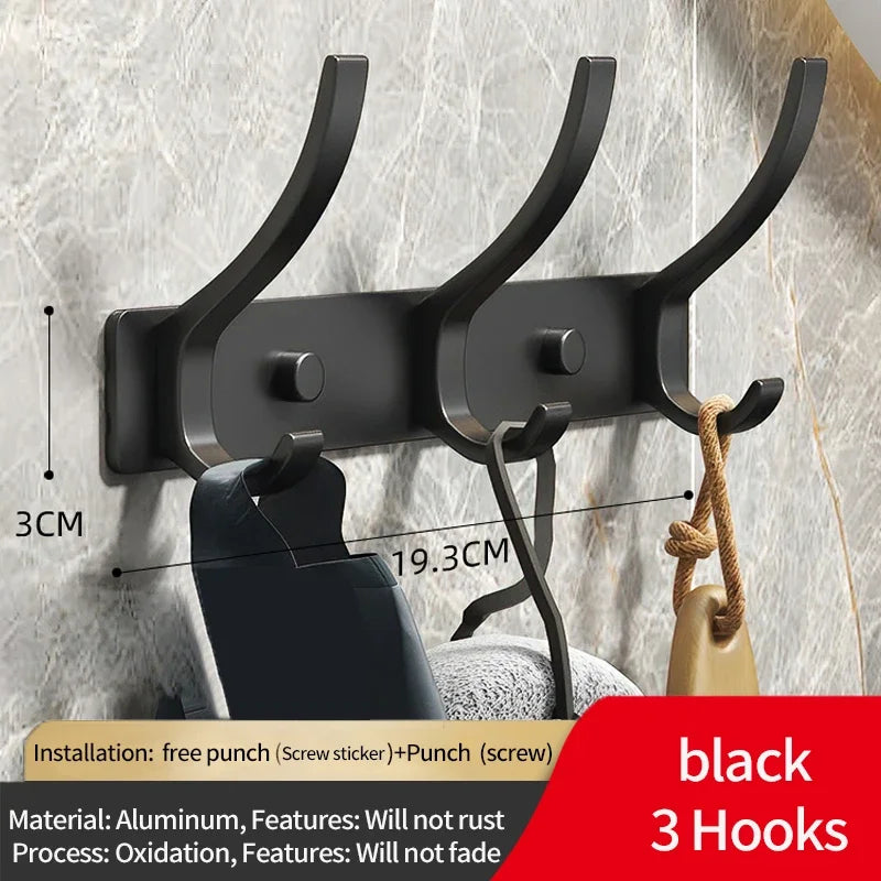 Wall Mounted Robe & Towel Hooks
