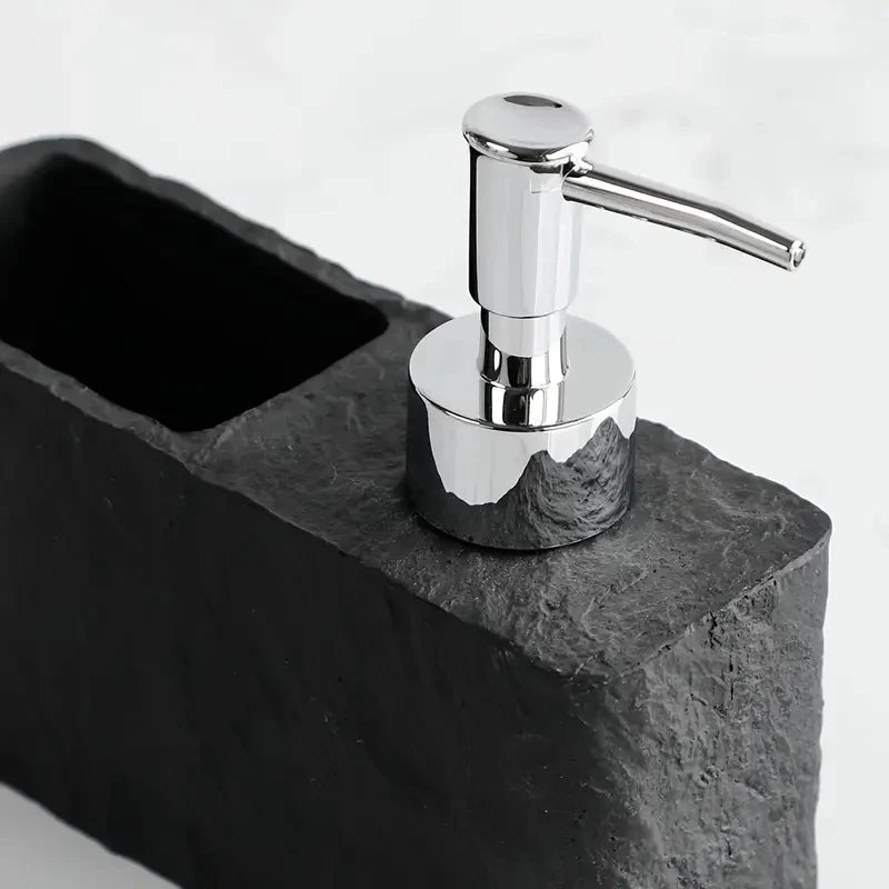 Soap Dispenser with Sponge Holder for an Organized Kitchen & Bathroom