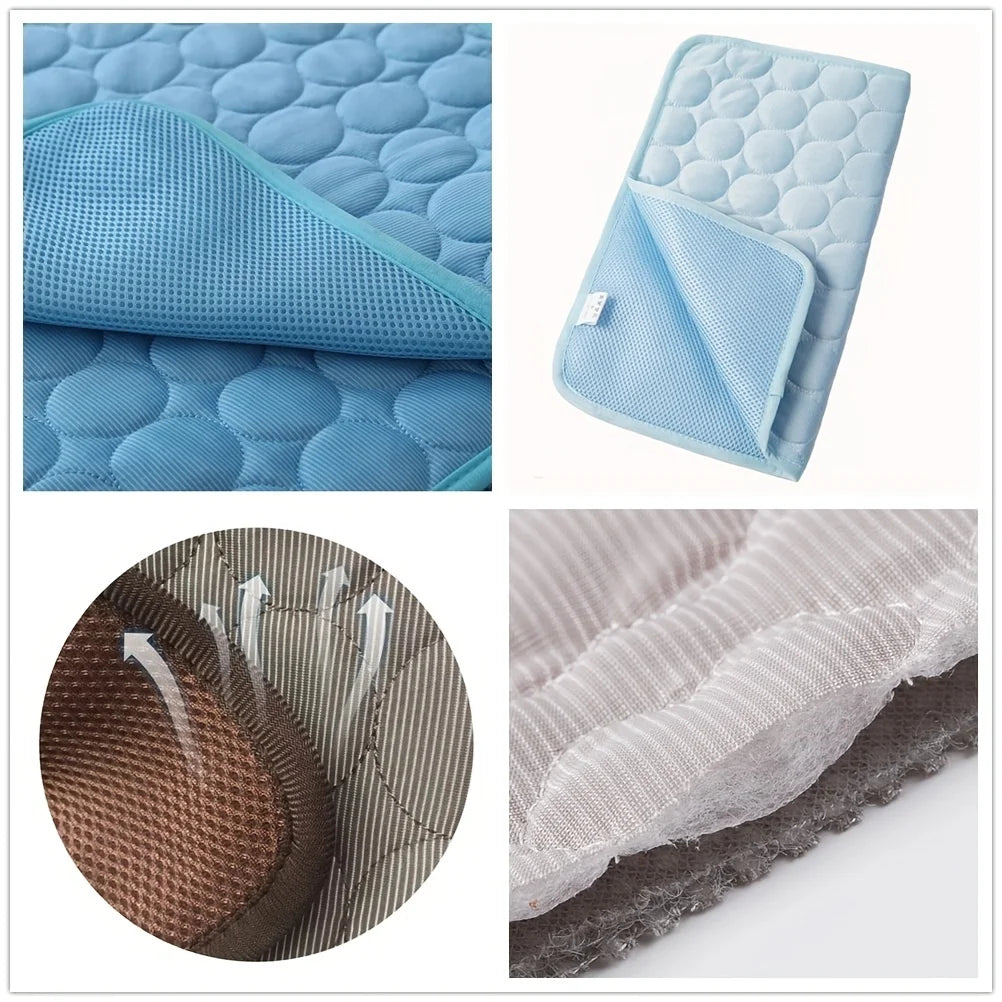 Pet Cooling Mat – Breathable Self-Cooling Pad
