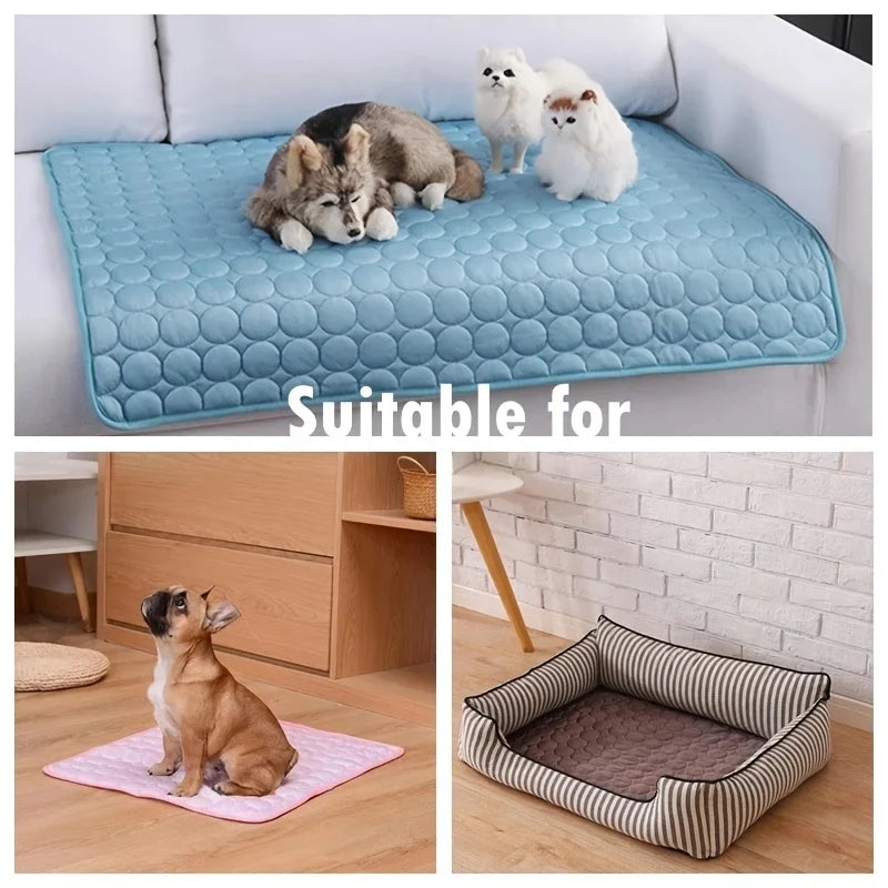 Pet Cooling Mat – Breathable Self-Cooling Pad