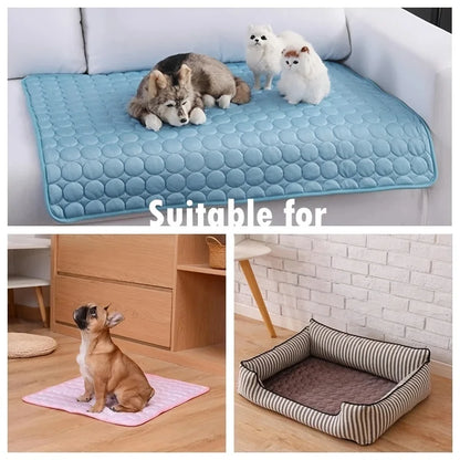 Pet Cooling Mat – Breathable Self-Cooling Pad