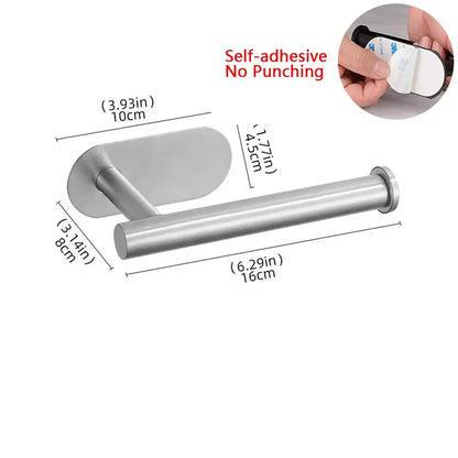 Black Gold Toilet Paper Holder with Shelf