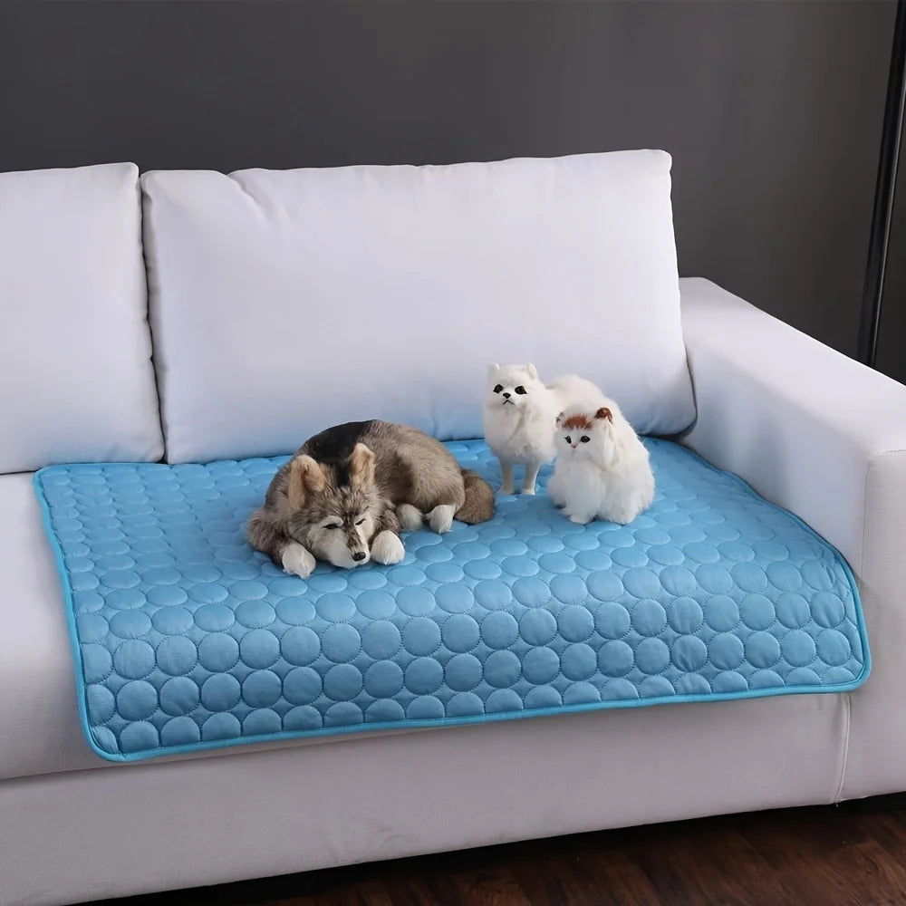 Pet Cooling Mat – Breathable Self-Cooling Pad