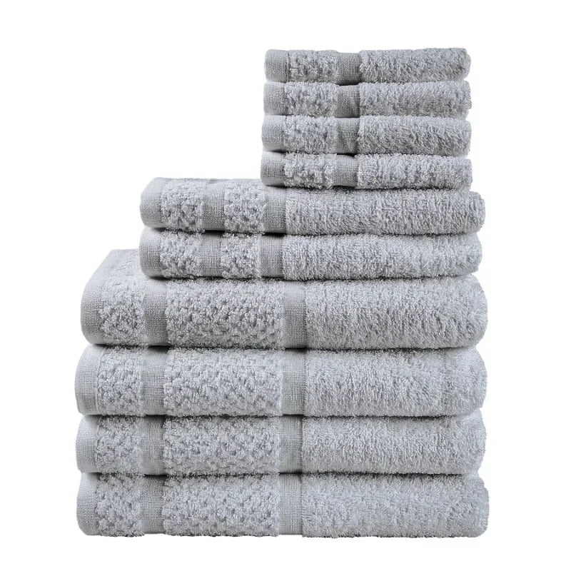 10-Piece Soft &amp; Durable Towel Set