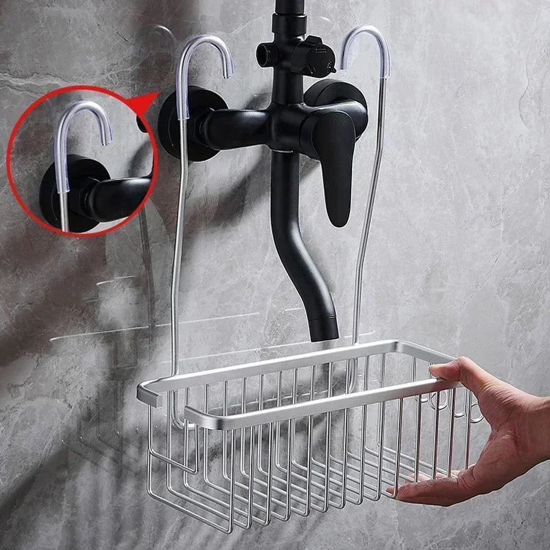 Aluminum Shower Organizer Rack