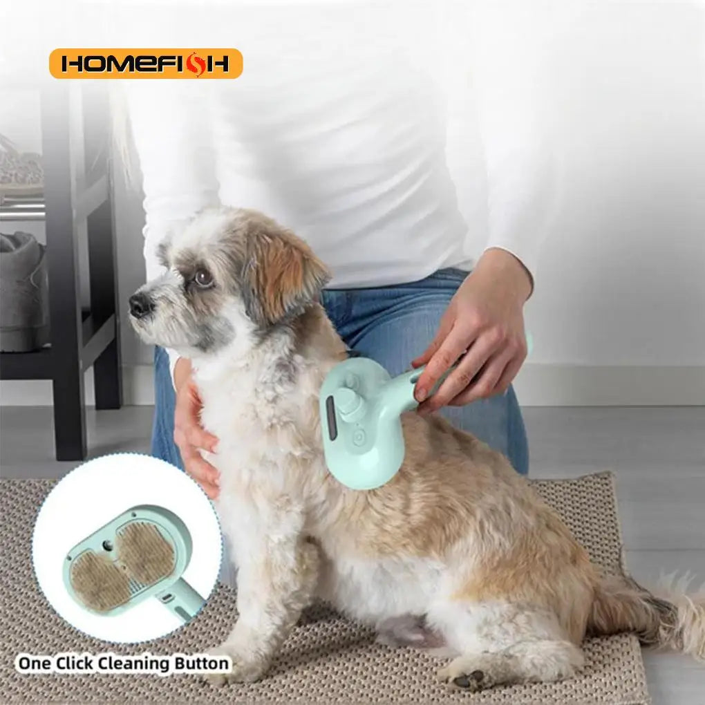 Steam Dog Grooming Brush