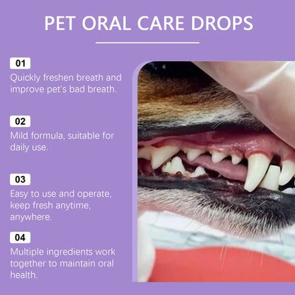 Pet Oral Cleaning Spray for Dogs and Cats