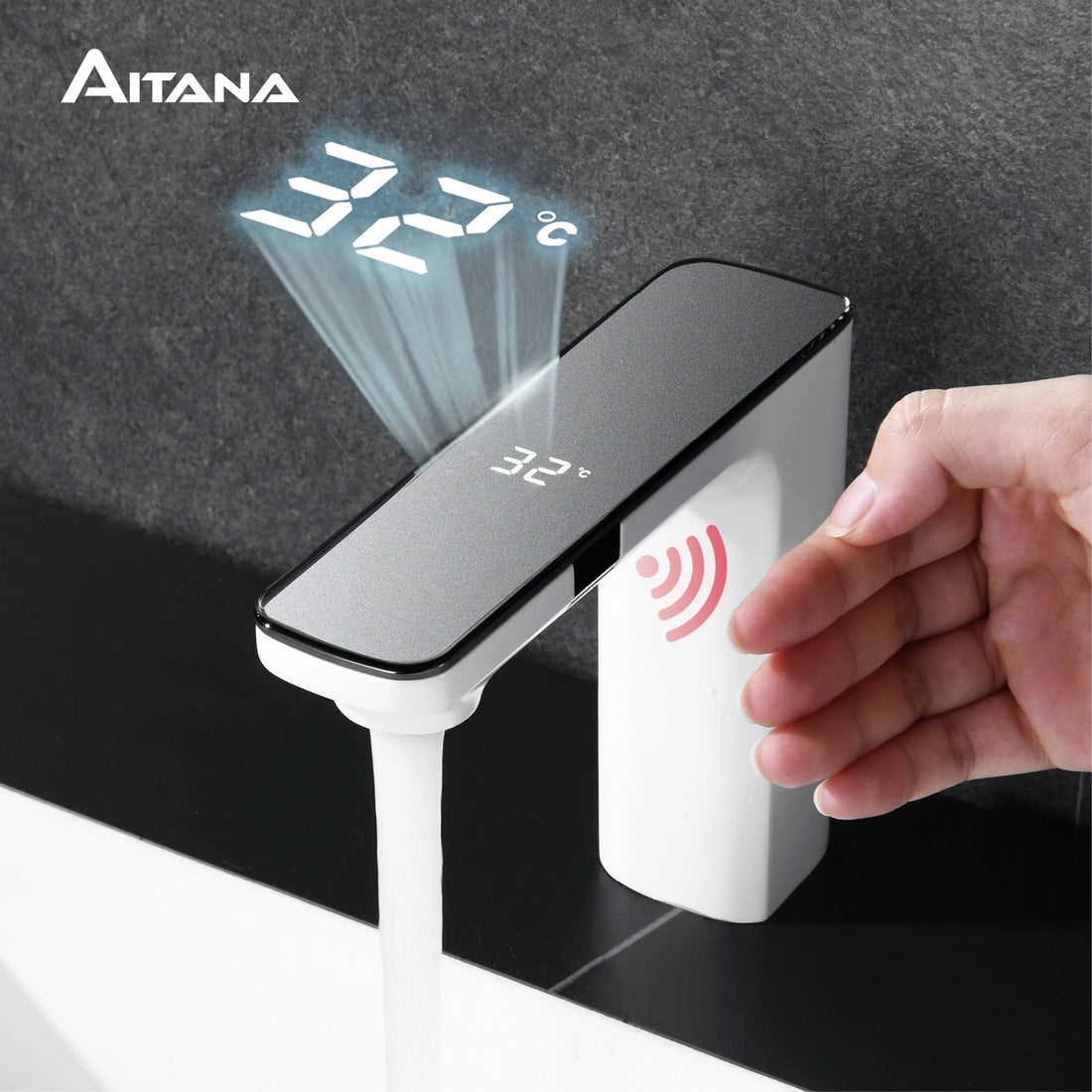 Smart LED Bathroom Faucet