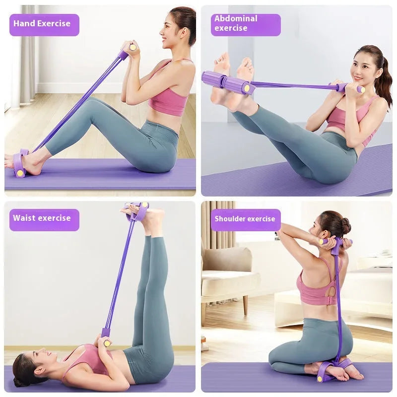 Portable Adjustable Resistance Band for Full-Body Workouts