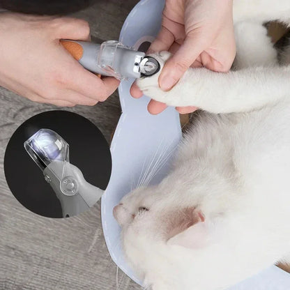 LED Pet Nail Clippers Safe &amp; Precise Trimming for Cats &amp; Dogs
