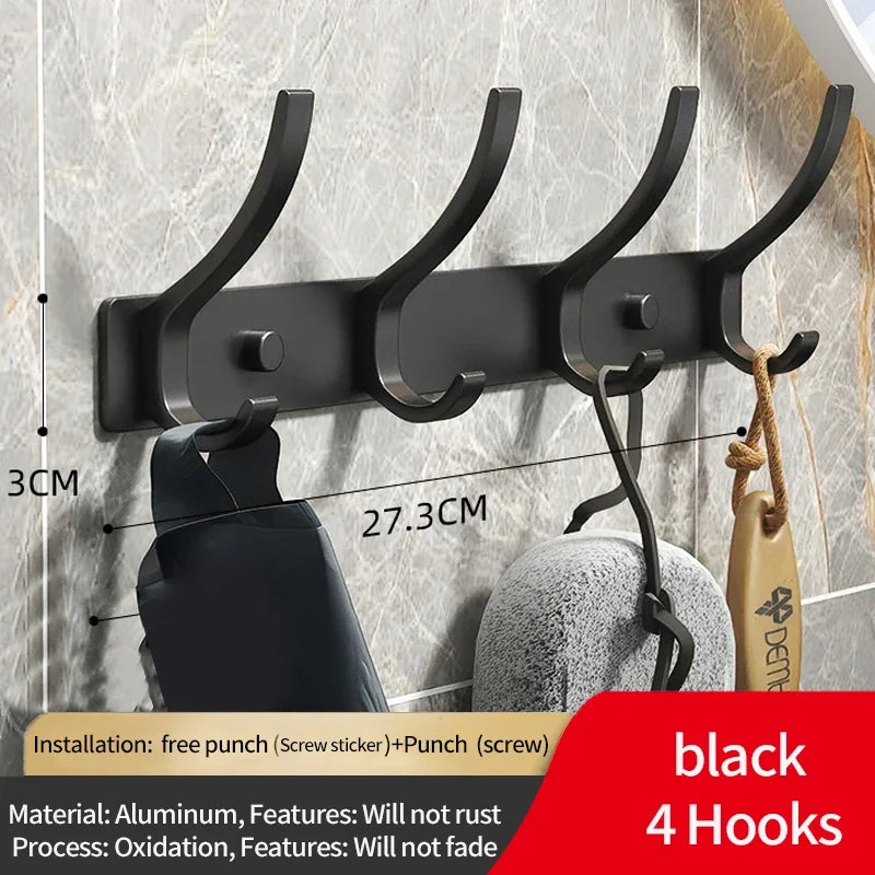 Wall Mounted Robe &amp; Towel Hooks