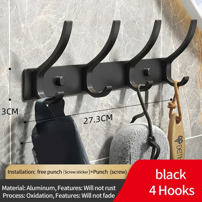 Wall Mounted Robe &amp; Towel Hooks