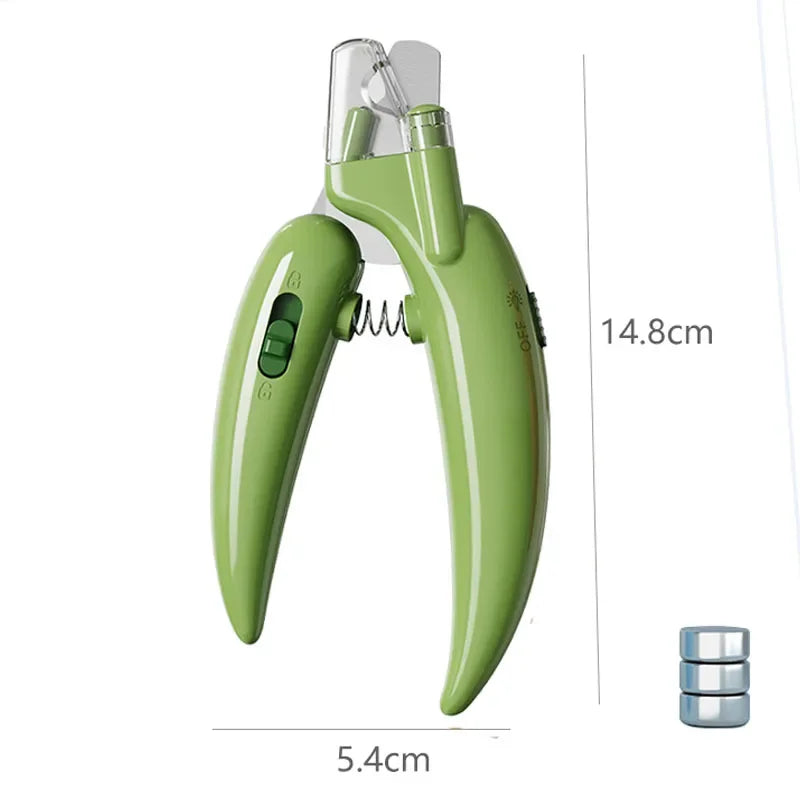 Pet Nail Clippers with LED Light