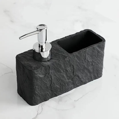 Soap Dispenser with Sponge Holder for an Organized Kitchen &amp; Bathroom