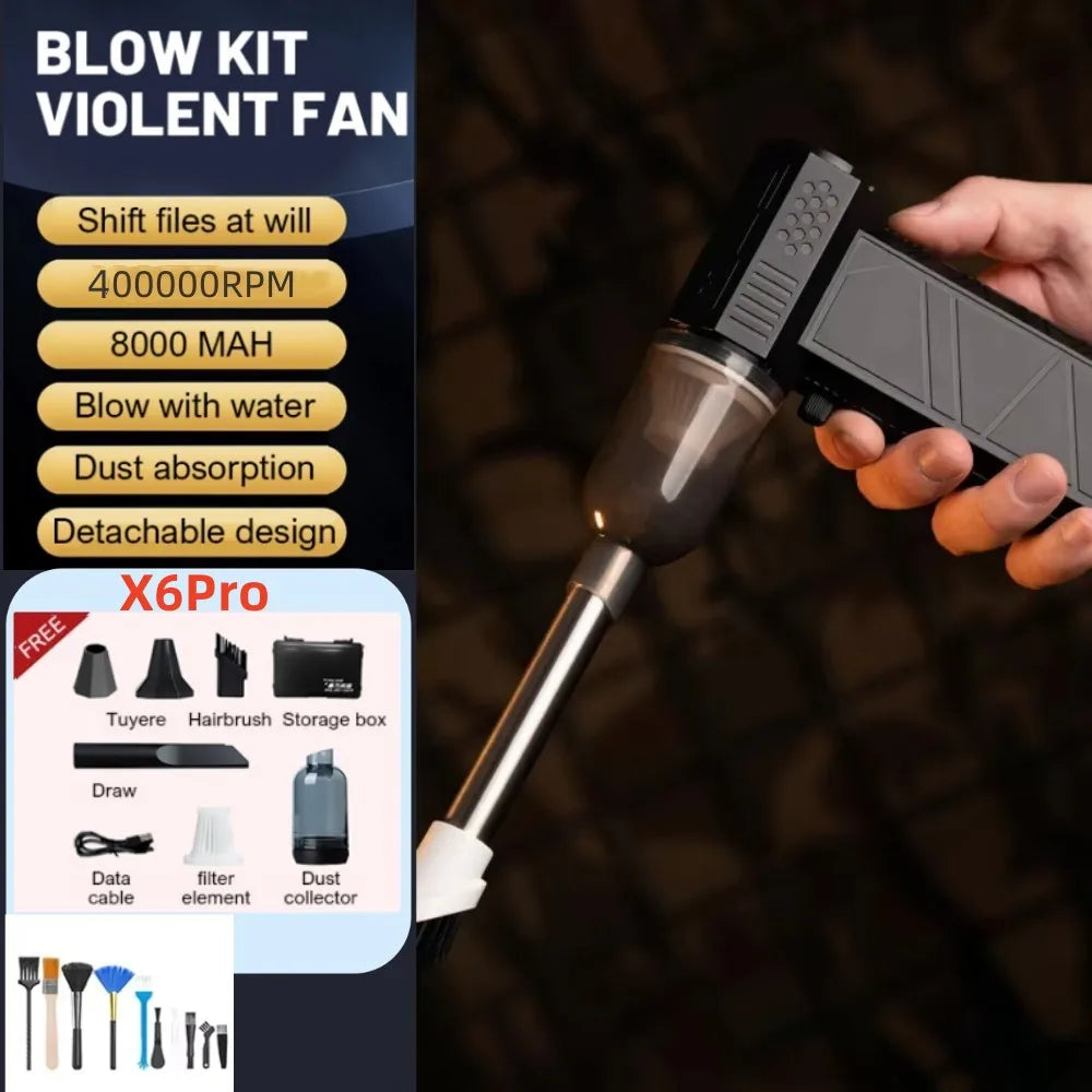 TurboJet 400K RPM Brushless Air Blower &amp; Vacuum