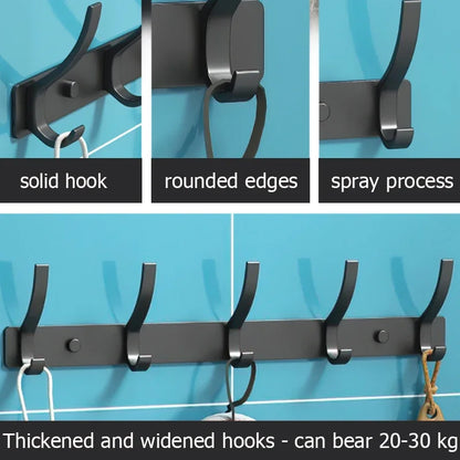 Wall Mounted Robe &amp; Towel Hooks