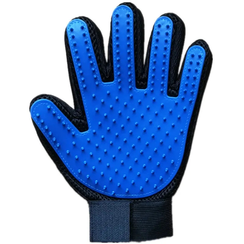 Silicone Pet Hair Removal Gloves - Multicolor
