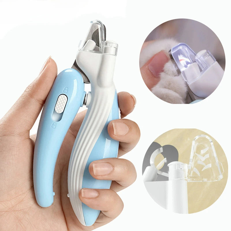 Pet Nail Clippers with LED Light