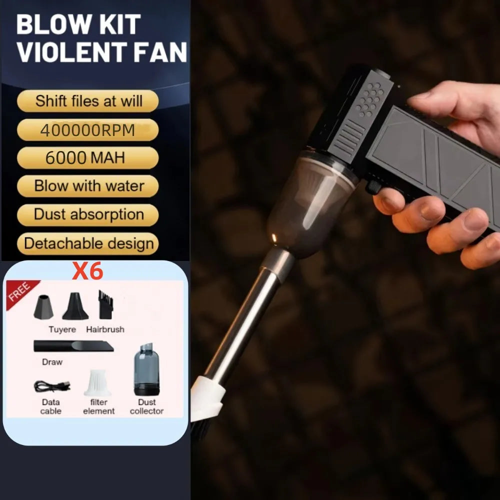 TurboJet 400K RPM Brushless Air Blower &amp; Vacuum