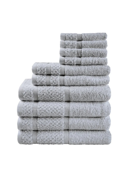 10-Piece Soft &amp; Durable Towel Set