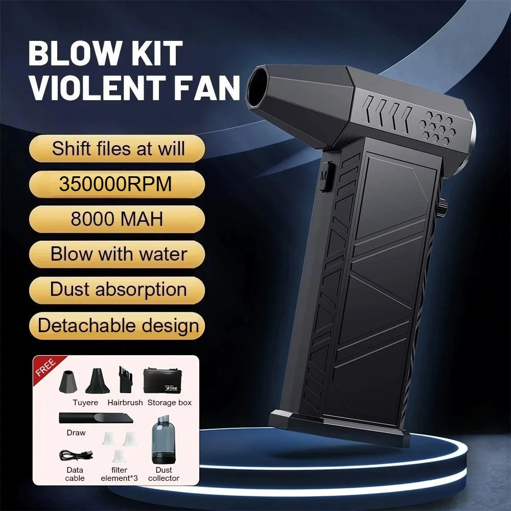 TurboJet 400K RPM Brushless Air Blower &amp; Vacuum
