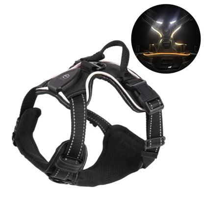 Breathable LED Rechargeable Dog Harness