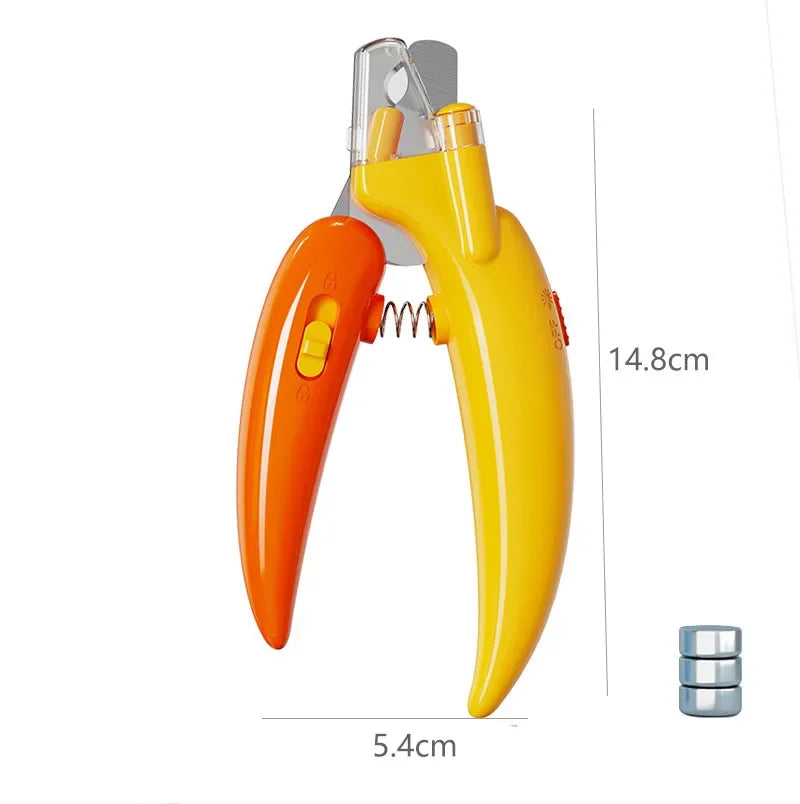Pet Nail Clippers with LED Light