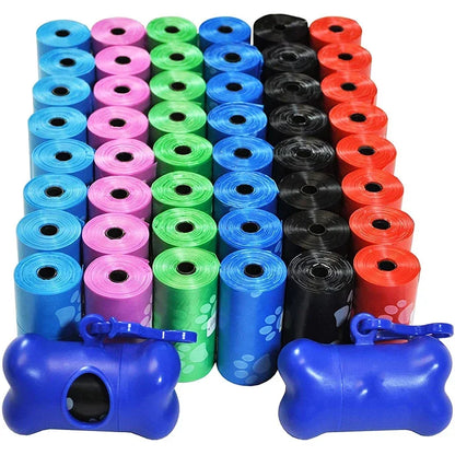 Dog Poop Bags 120 Rolls | Thick, Scented &amp; Easy-Open Refill Bags