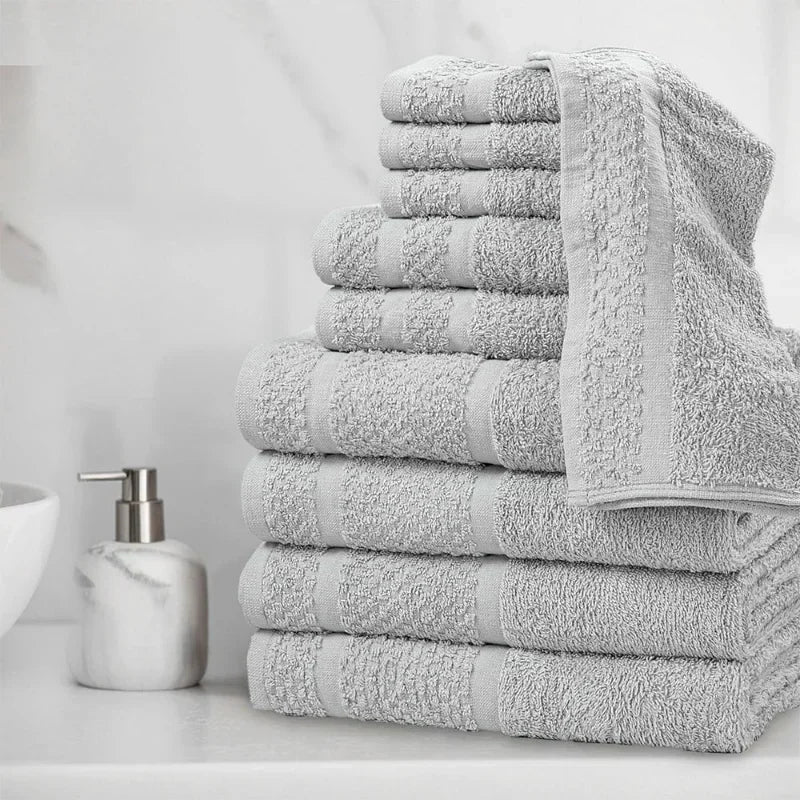 10-Piece Soft &amp; Durable Towel Set