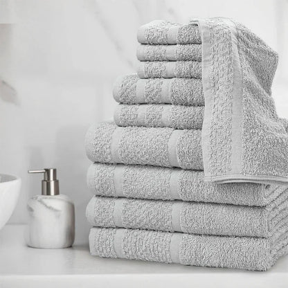 10-Piece Soft &amp; Durable Towel Set
