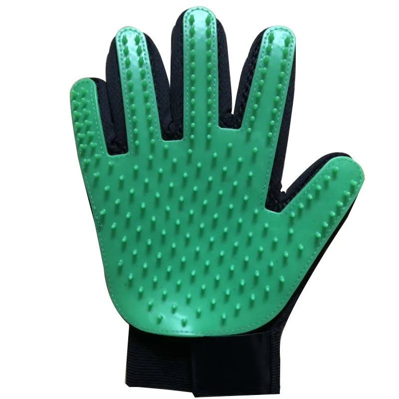Silicone Pet Hair Removal Gloves - Multicolor