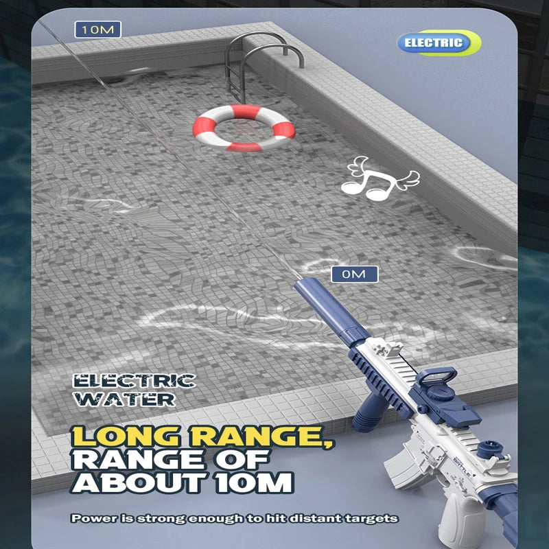 Electric Water Gun M416 And Long Range Water Blasters