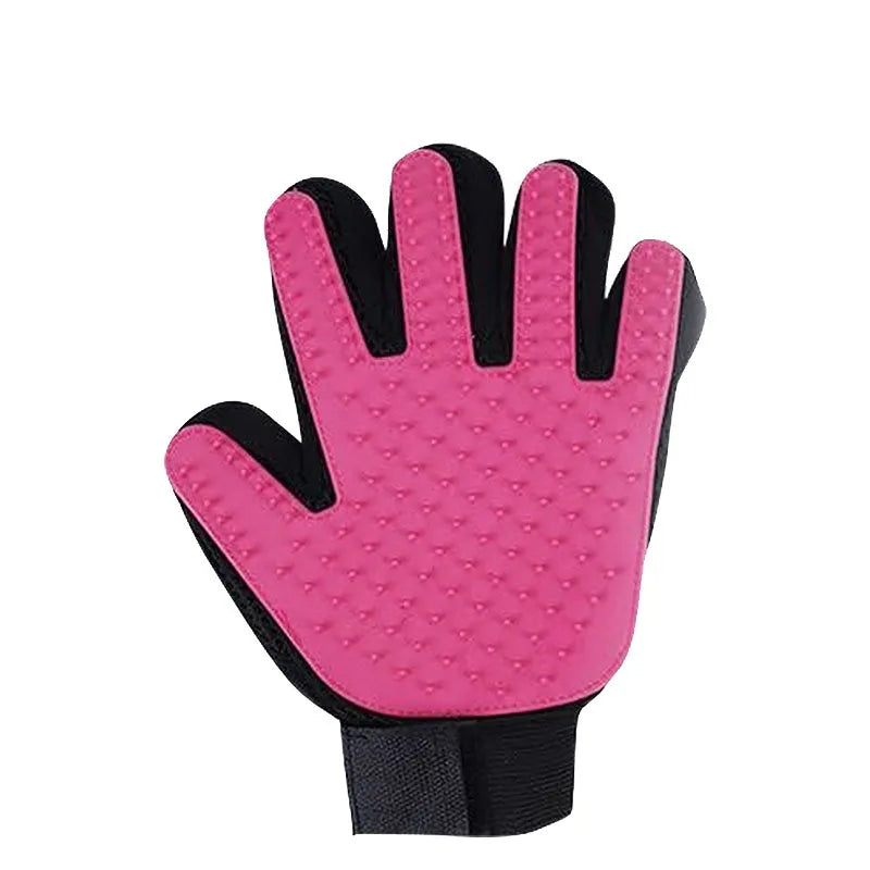 Silicone Pet Hair Removal Gloves - Multicolor