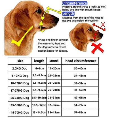 Adjustable Dog Muzzle