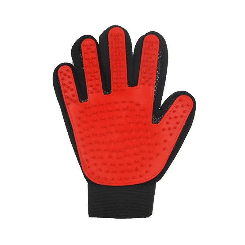 Silicone Pet Hair Removal Gloves - Multicolor