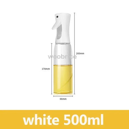 Olive Oil Spray Bottle - 200ml, 300ml, 500ml Dispenser for Cooking, BBQ, Baking, and More