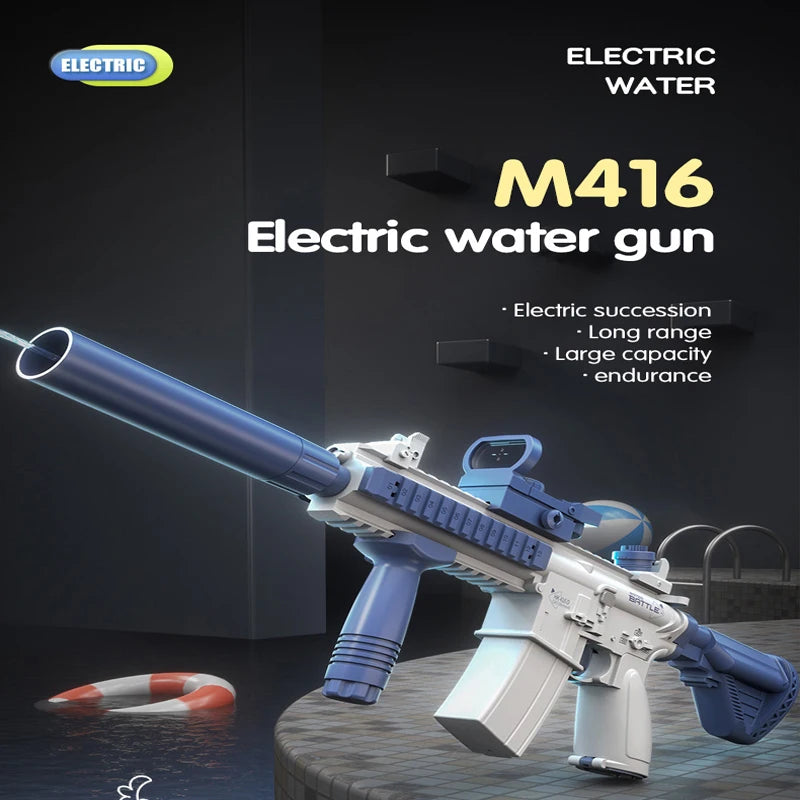 Electric Water Gun M416 And Long Range Water Blasters