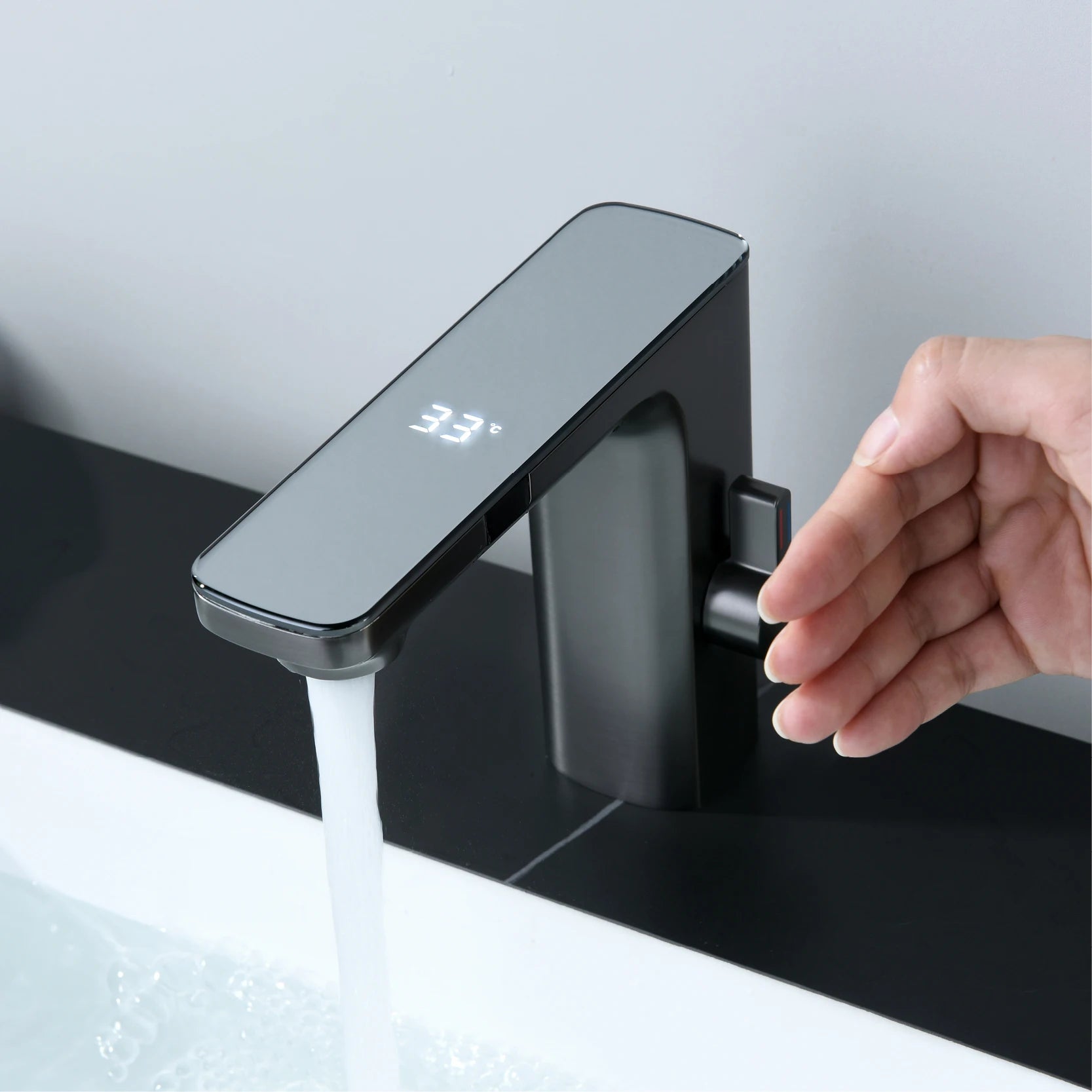 Smart LED Bathroom Faucet