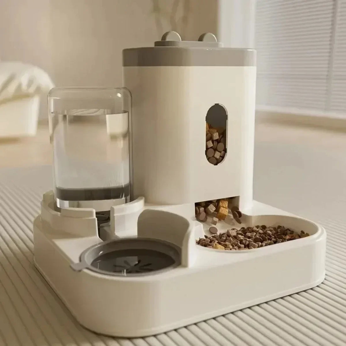 Automatic Pet Feeder &amp; Water Dispenser